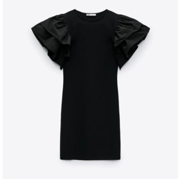 Zara Ruffled Dress - Picture 3 of 9